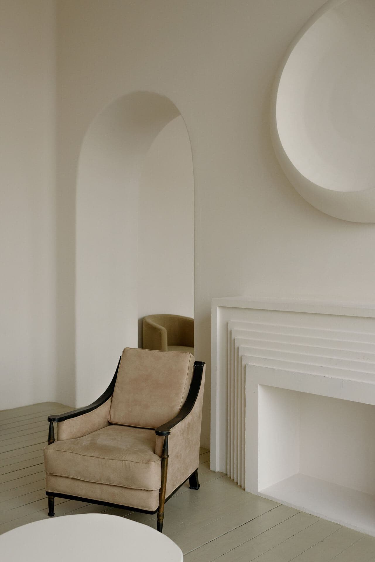 Interior de una casa diseñada por OMBRA
