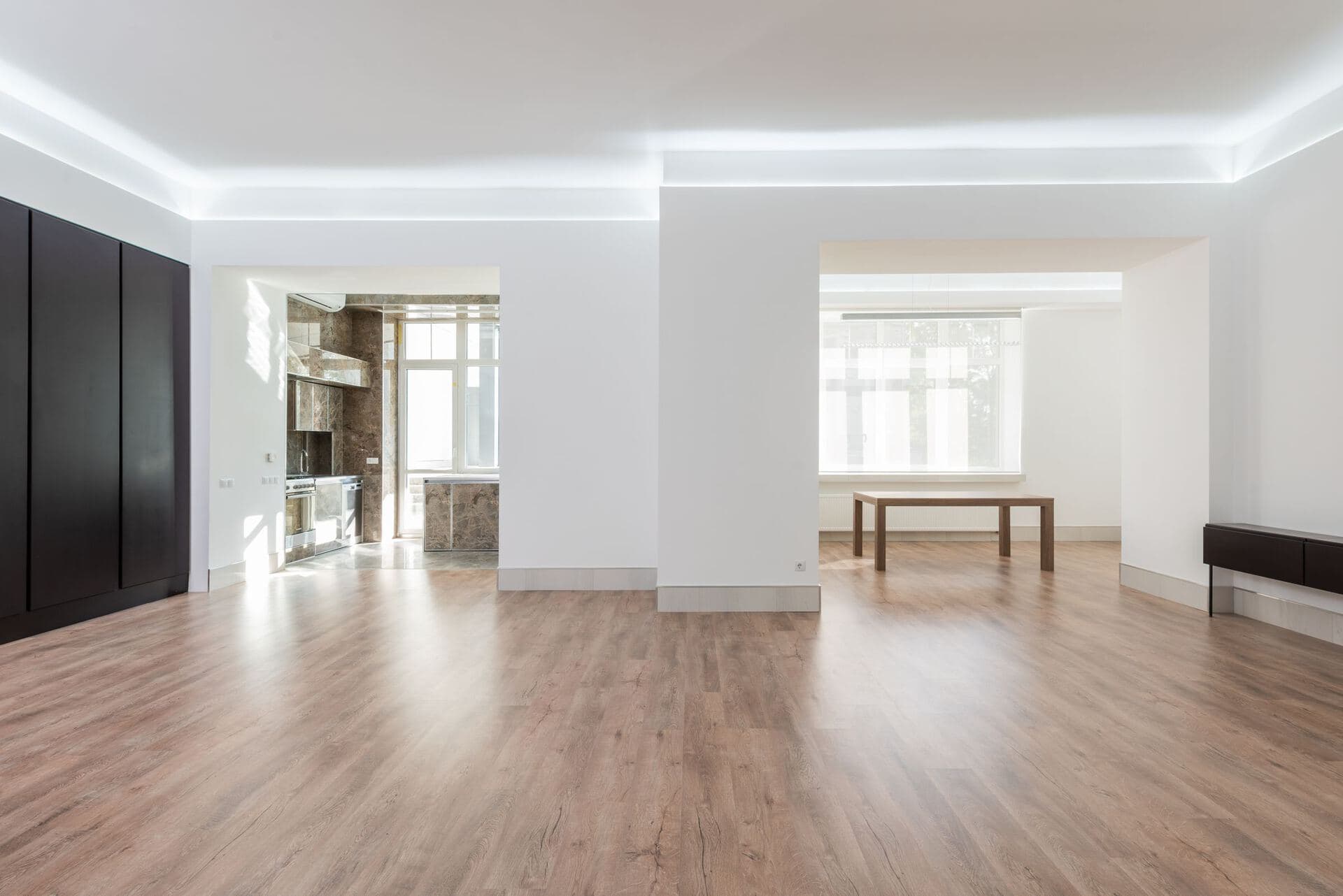 Interior con luz natural